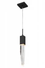 Avenue Lighting HF1901-1-AP-BK - The Original Aspen Collection Black Single Pendant