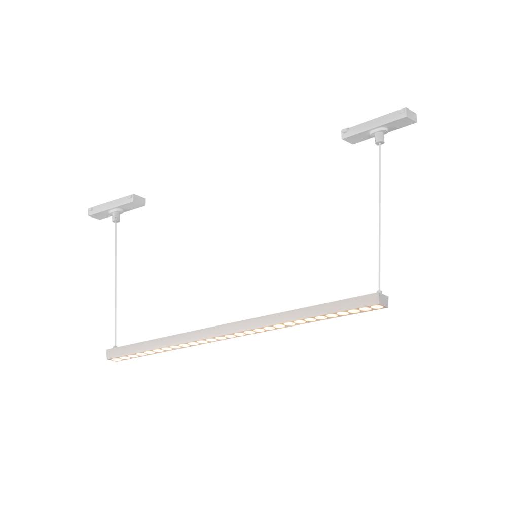 Kyan 22-in White 4000K Trilo Track Linear Pendant