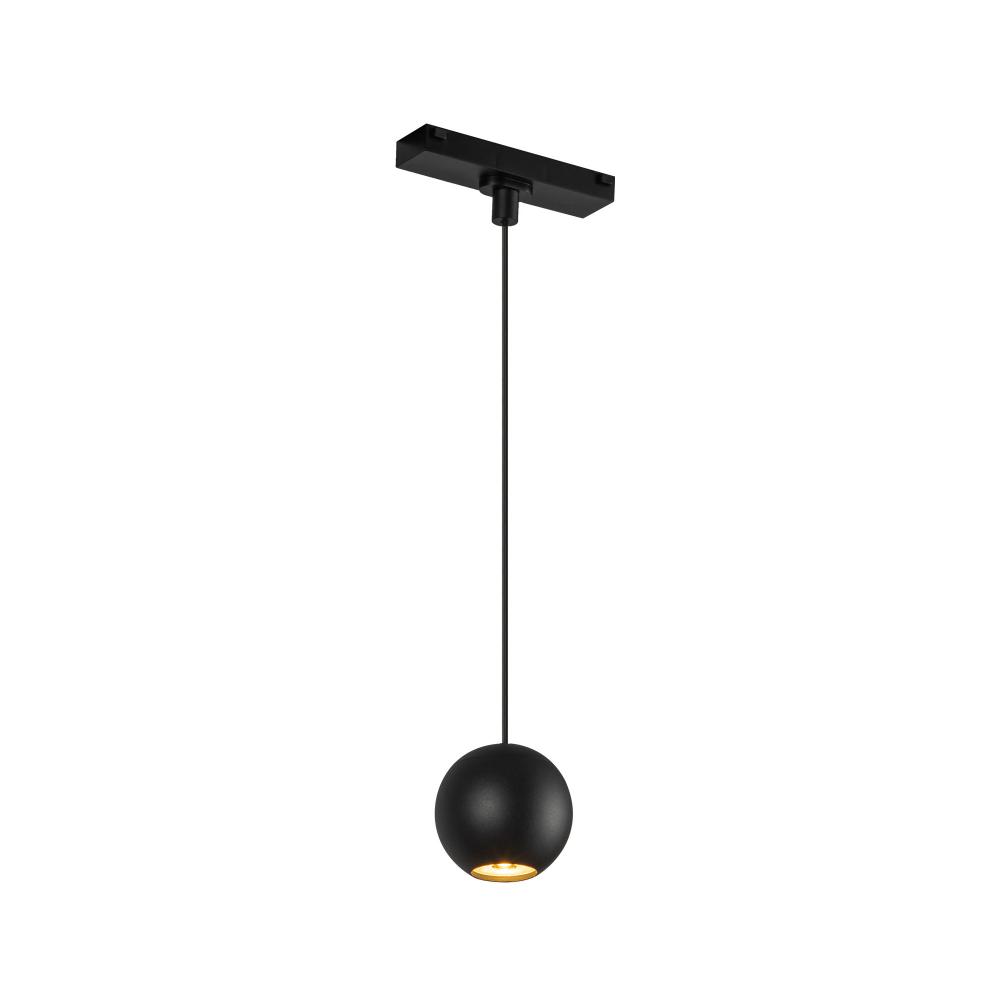 Faria 3-in Black 4000K Trilo Track Pendant