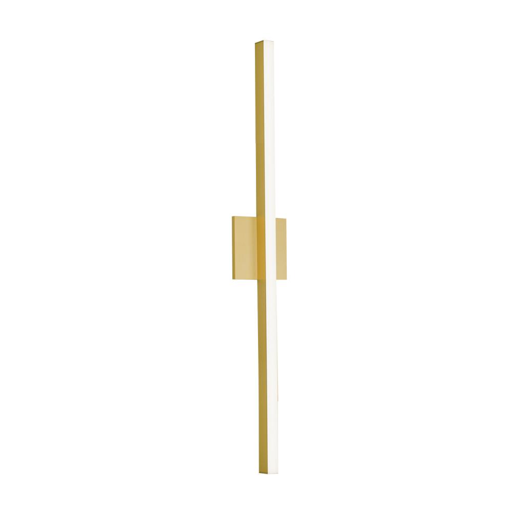 Vega 36-in Brushed Gold LED Wall Sconce