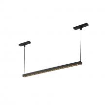 Kuzco Lighting Inc TRL29422-BK-4K - Kyan 22-in Black 4000K Trilo Track Linear Pendant