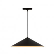 Kuzco Lighting Inc TRP73915-BK-4K - Luiz 15-in Black 4000K Trilo Track Pendant