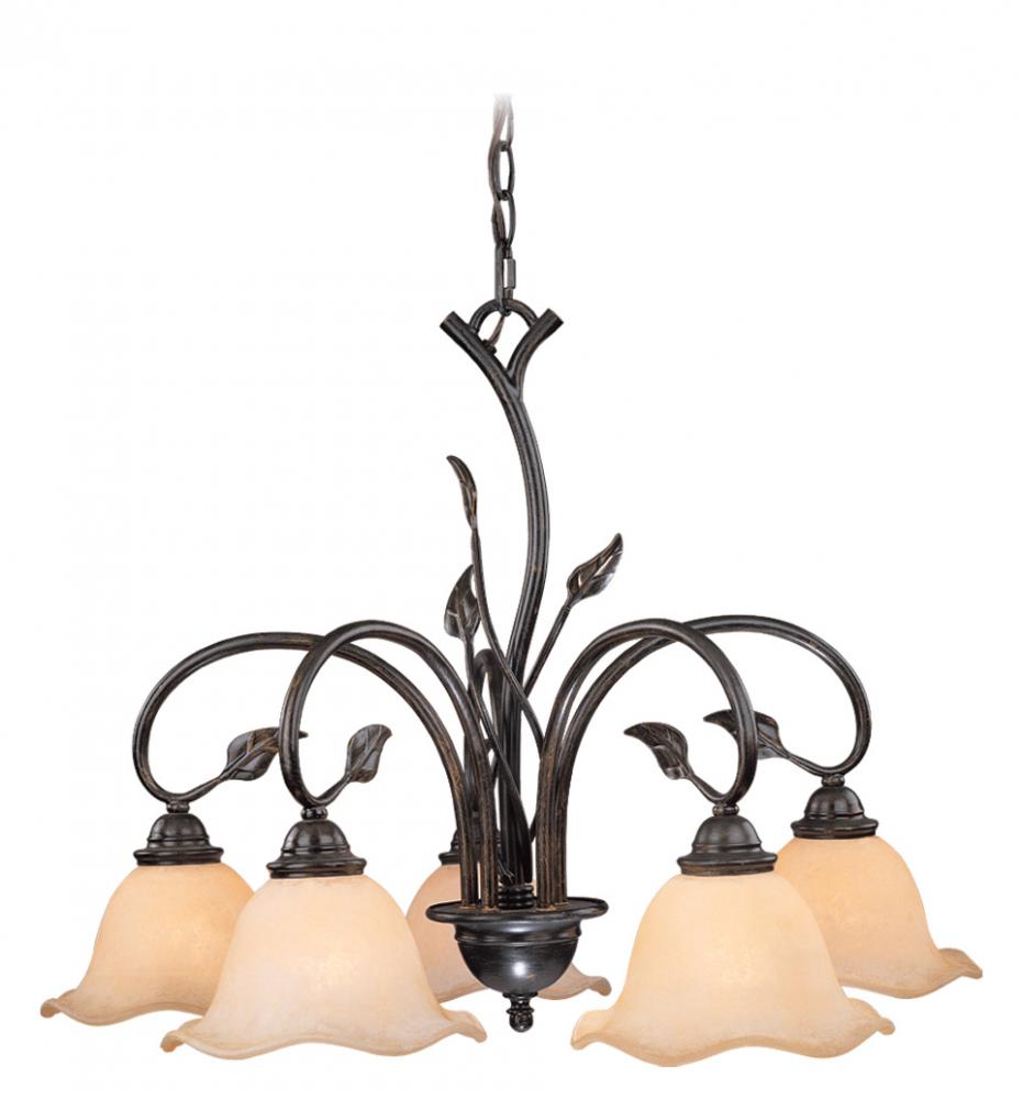 Vine 5L Chandelier Oil Shale