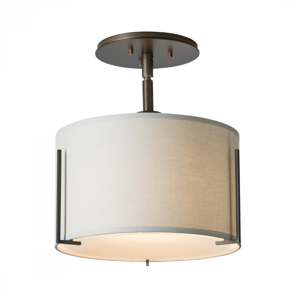 Exos Single Shade Semi-Flush