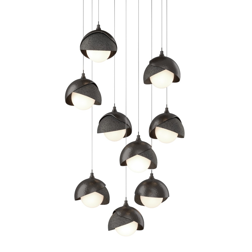 Brooklyn 9-Light Double Shade Pendant