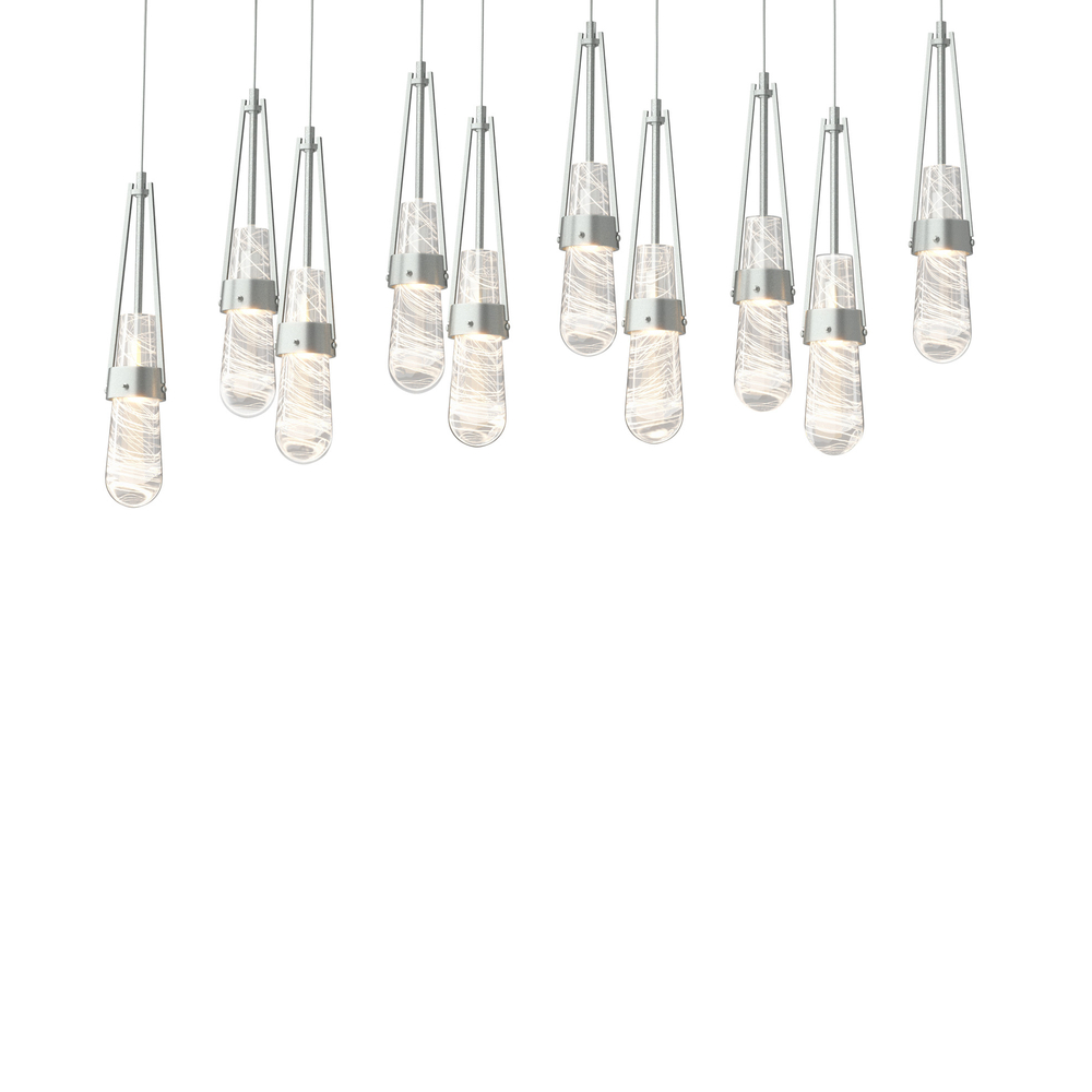 Link 10-Light Blown Glass Pendant