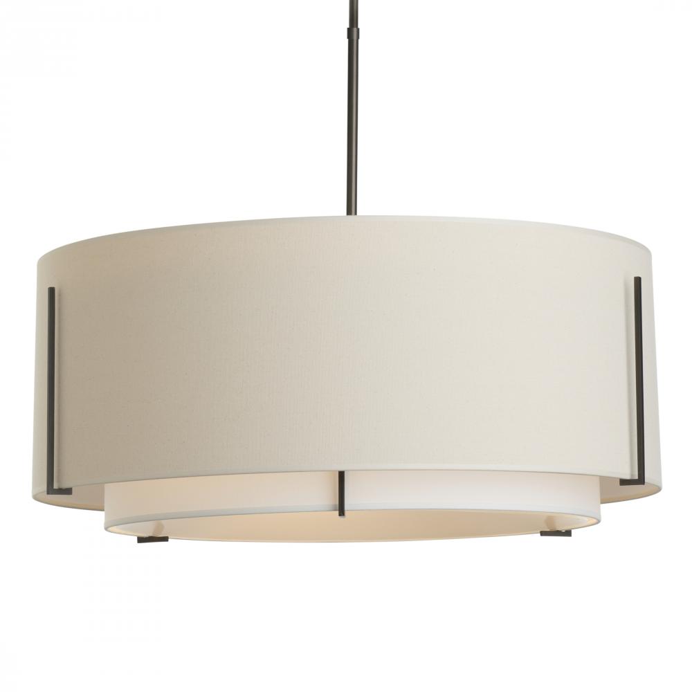 Exos Large Double Shade Pendant