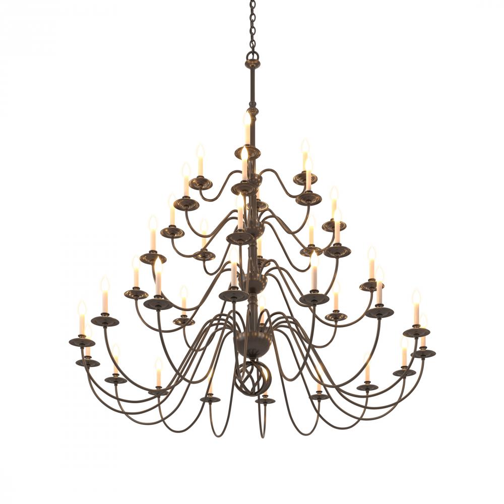 Ball Basket 36 Arm Chandelier