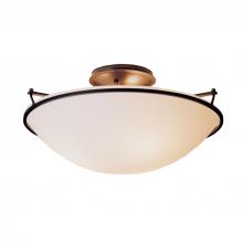 Hubbardton Forge 124304-SKT-07-GG0053 - Plain Large Semi-Flush