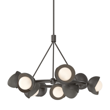 Hubbardton Forge 131068-SKT-MULT-14-07-GG0711 - Brooklyn 9-Light Double Shade Ring Pendant