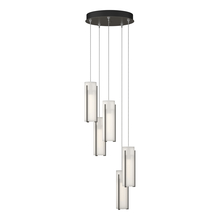 Hubbardton Forge 131124-SKT-STND-07-GG0065 - Exos Glass 5-Light Pendant