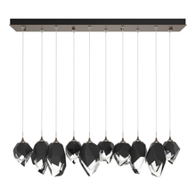 Hubbardton Forge 131145-SKT-STND-05-BP0756 - Chrysalis 10-Light Mixed Crystal Pendant