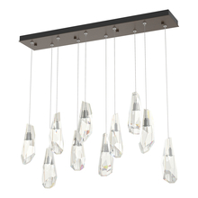 Hubbardton Forge 131201-SKT-STND-05-CR - Luma 10-Light Large Crystal Pendant