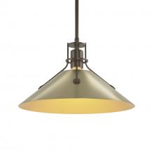 Hubbardton Forge 134550-SKT-MULT-05-86 - Henry Medium Steel Shade Pendant