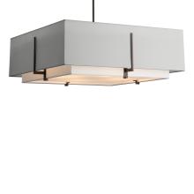 Hubbardton Forge 139635-SKT-MULT-07-SF2012-SA2401 - Exos Square Large Double Shade Pendant