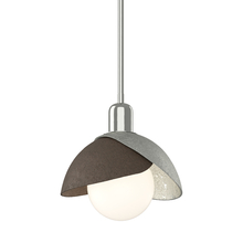 Hubbardton Forge 181183-SKT-MULT-85-05 - Brooklyn Double Shade Mini Pendant