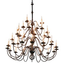 Hubbardton Forge 191572-SKT-10 - Ball Basket 36 Arm Chandelier