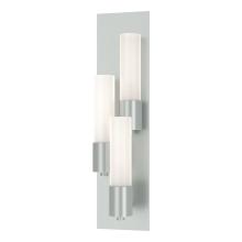 Hubbardton Forge 204423-SKT-LFT-82-GG0392 - Portico 3 Light Sconce