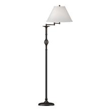 Hubbardton Forge 242160-SKT-14-SF1655 - Twist Basket Swing Arm Floor Lamp