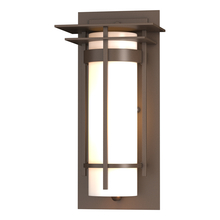 Hubbardton Forge 305992-SKT-75-GG0066 - Banded with Top Plate Small Outdoor Sconce