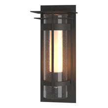 Hubbardton Forge 305998-SKT-20-ZS0656 - Torch  Seeded Glass with Top Plate Large Outdoor Sconce