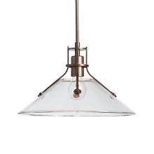 Hubbardton Forge 363009-SKT-STND-10-ZM0686 - Henry Outdoor Pendant with Glass Medium