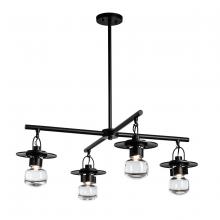 Hubbardton Forge 364212-SKT-MULT-10-ZM0435 - Mason Outdoor 4-Light Pendant