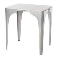 Hubbardton Forge 750128-85-MW - Cove Side Table, with Marble Top