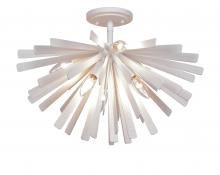 Minka Metropolitan N1906-792 - Confluence - 6 Lights Semi Flush