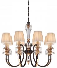 Minka Metropolitan N6648-258B - Bella Cristallo - 8 Light Chandelier