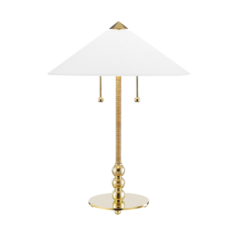 2 LIGHT TABLE LAMP