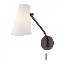 Hudson Valley 6341-OB - 1 LIGHT SWING ARM WALL SCONCE