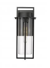 Millennium 10511-PBK - Russell 1-Light Outdoor Wall Sconce Powder Coated Black