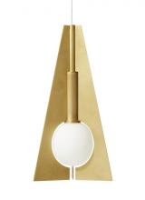 Visual Comfort & Co. Modern Collection 700FJOBLPNB-LED930 - Mini Orbel Pyramid Pendant