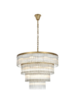 Elegant 1070G40SG - Pendant D40"H31"L28 Satin Gold