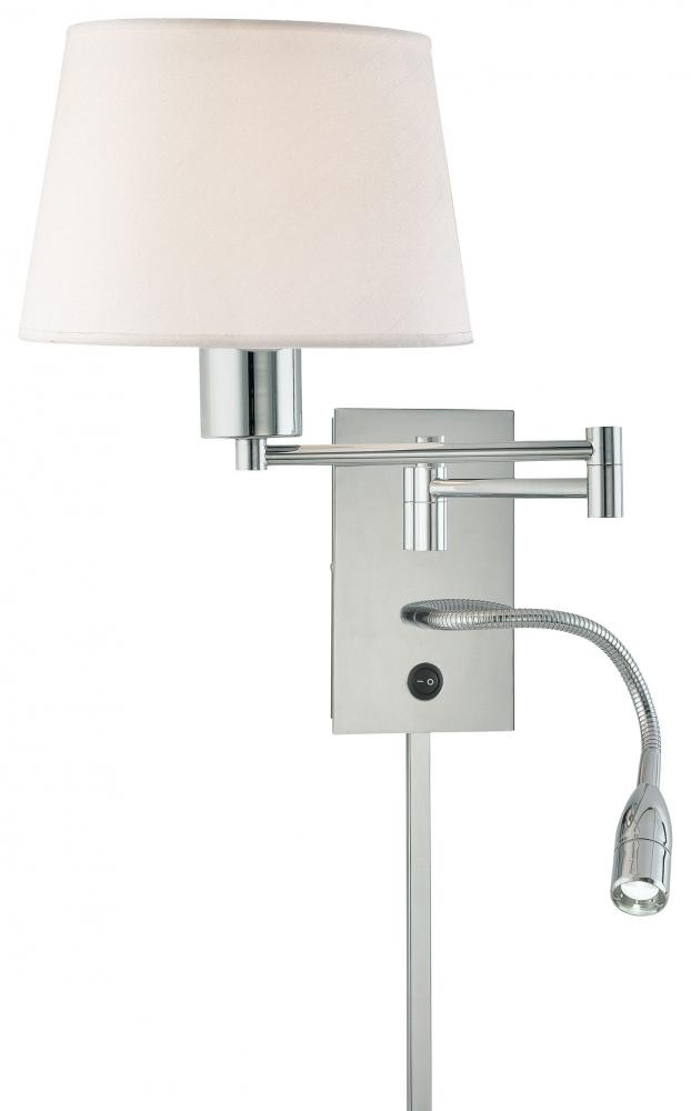 George&#39;s Reading Room™ - 1 Light LED Swing Arm Wall Lamp