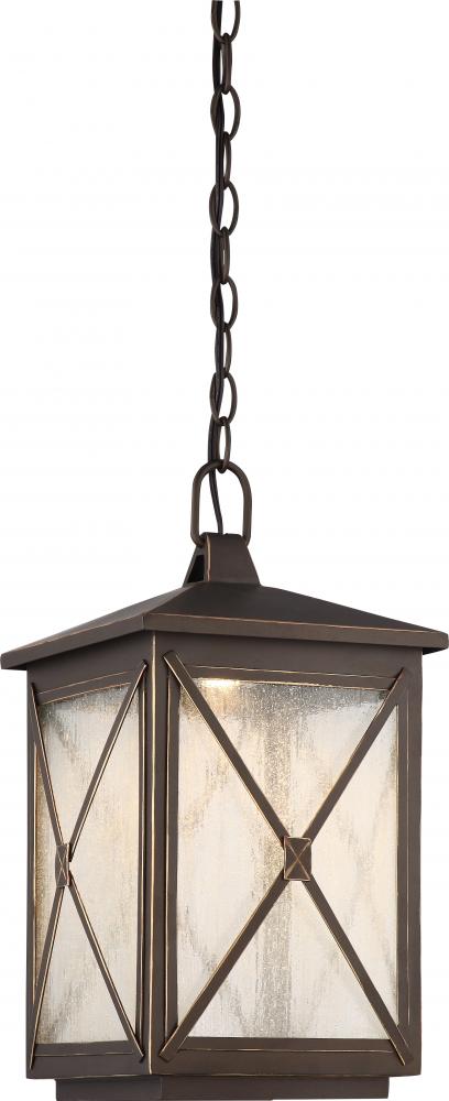 Roxton Hanging Lantern; Umber Bay Finish