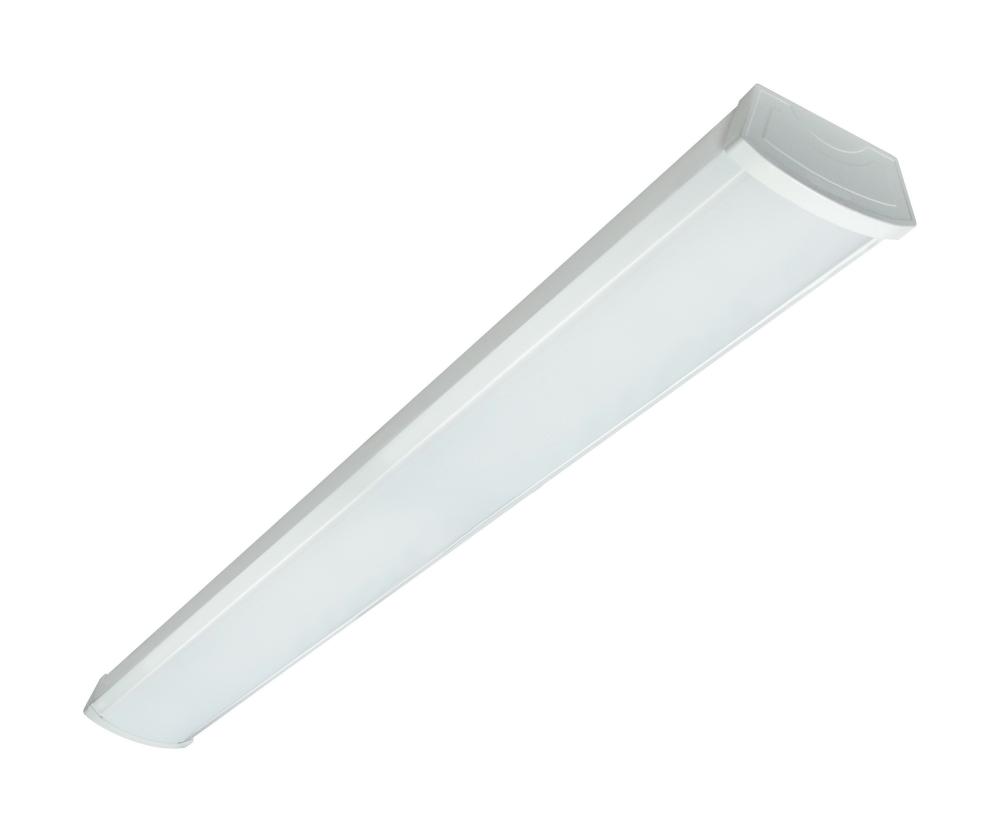 LED 4&#39; Ceiling Wrap; 40 Watt; 5000K; White Finish; 120-277V