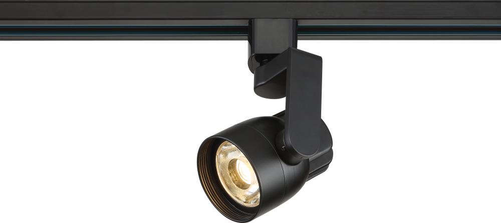 LED 12W Track Head - Angle Arm - Black Finish - 36 Degree Beam