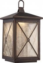 Nuvo 62/812 - Roxton 9.5" Wall Lantern; Umber Bay Finish