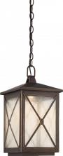 Nuvo 62/814 - Roxton Hanging Lantern; Umber Bay Finish