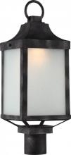 Nuvo 62/835 - Winthrop Post Lantern; Iron Black Finish