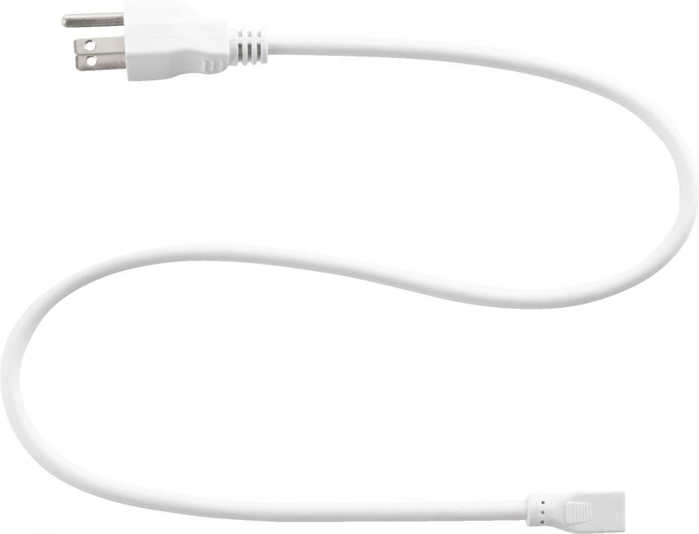 LED UCL 24&#34; POWER CORD-WH