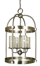 Framburg 1104 BB - 4-Light Brushed Bronze Compass Dining Chandelier