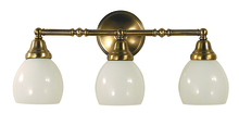 Framburg 2429 MB - 3-Light Mahogany Bronze Sheraton Sconce