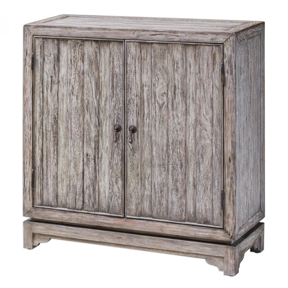 Uttermost Ladann Wood Console Cabinet