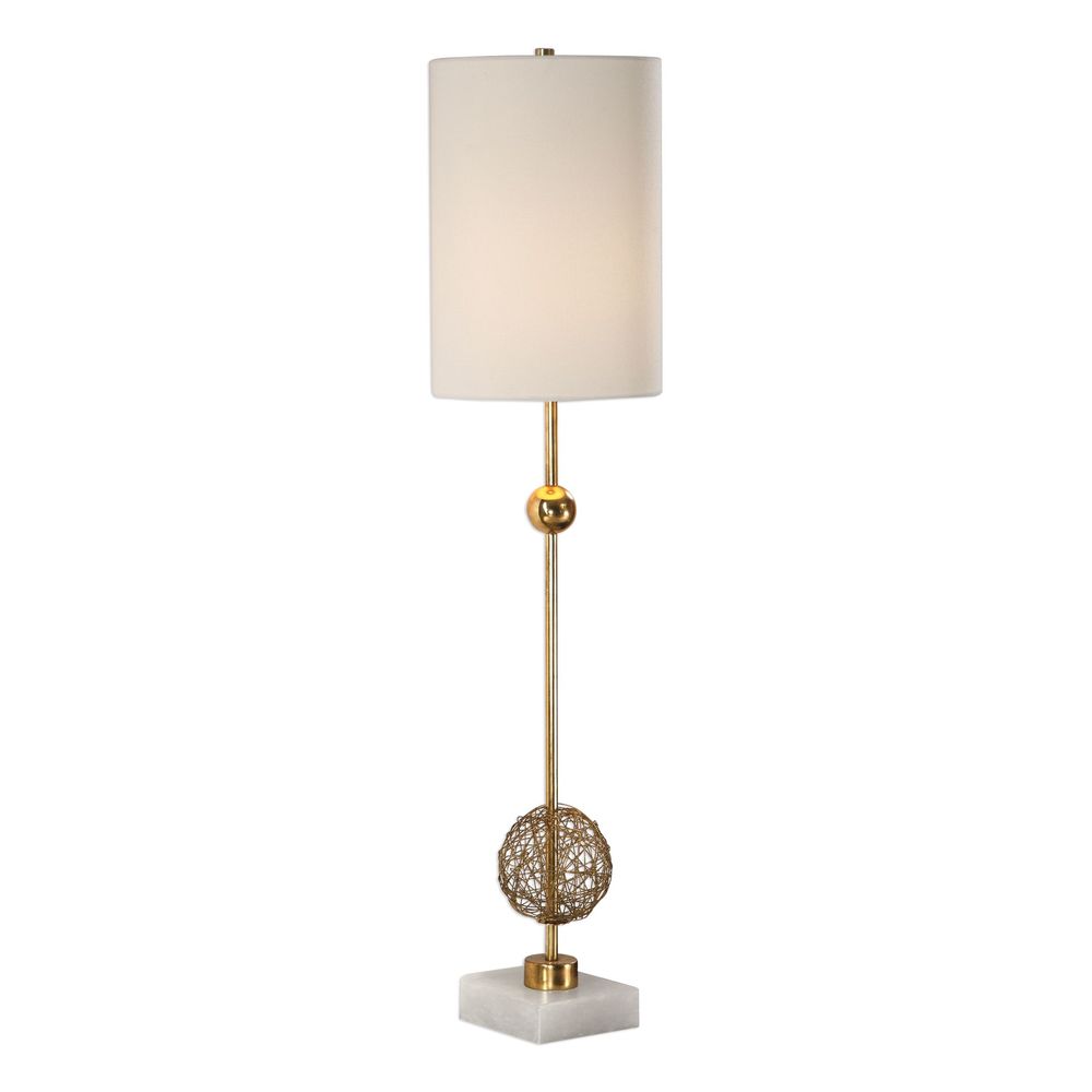 Uttermost Breckyn Gold Buffet Lamp