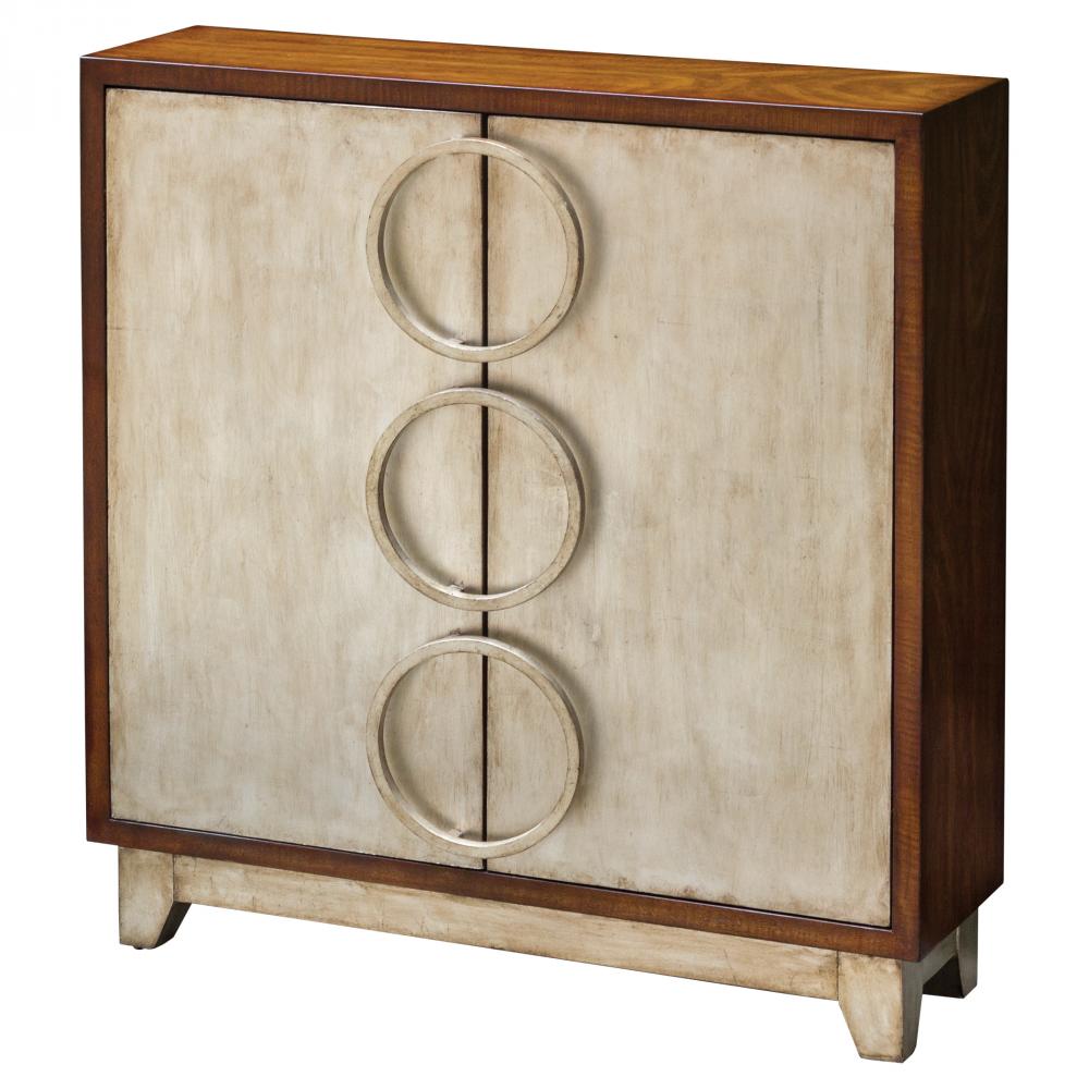 Uttermost Jacinta Silver Cabinet