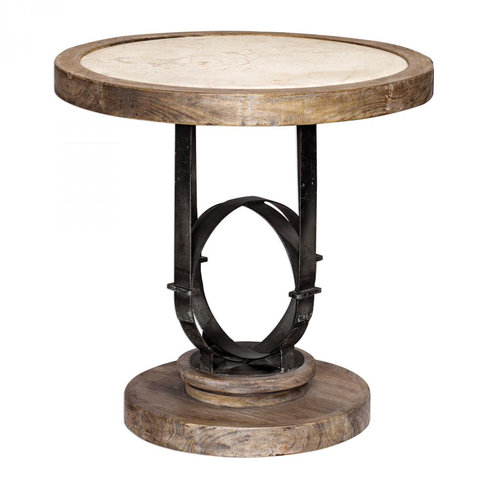 Uttermost Sydney Light Oak Side Table