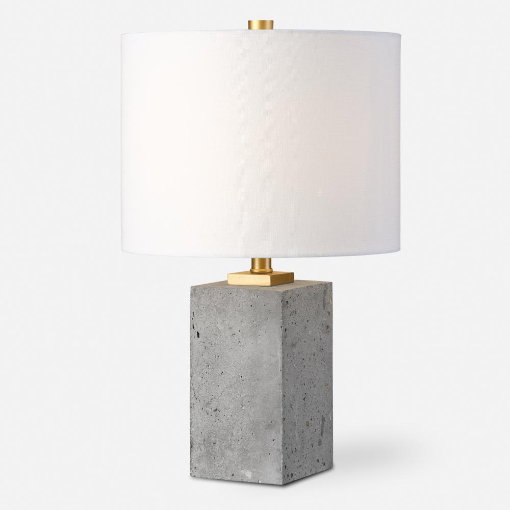 Uttermost Drexel Concrete Block Lamp